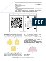 2ª Avaliação 2 INT RP 1M - Geometria plana