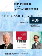 St. John Institute OF Management and Research: "The Game Changer"