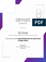 Bitdegree Certificate