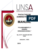MANUAL Planeamiento Organizacional PDF