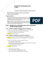 Packet Tracer: Exploración de Dispositivos de Interconexión de Redes