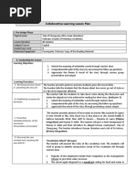 Problem Based Learning Detailed Lesson Plan | PDF | Lesson Plan | Teachers