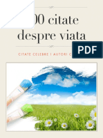 Citate Celebre Citate Despre Viata PDF