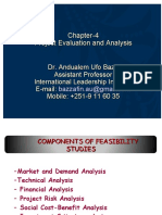 Chapter-4 - PROJECT EVALUATION AND ANALYSIS