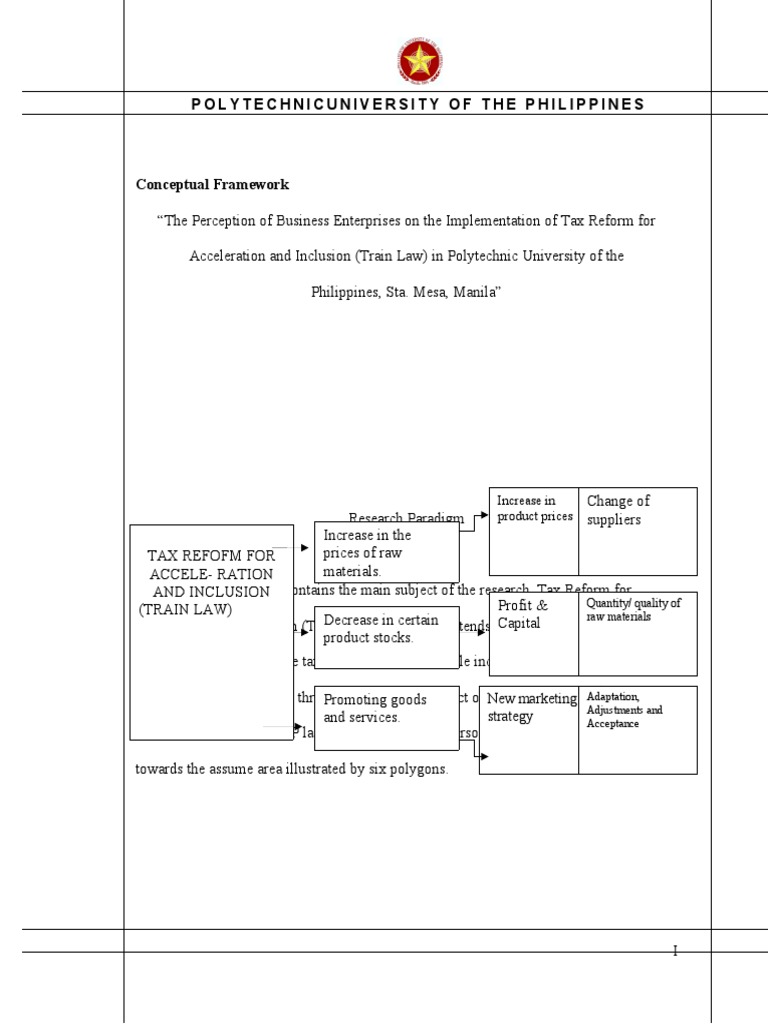 Conceptual Framework Example | PDF