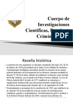 Cuerpo de Investigaciones Científicas Penales y Criminalísticas