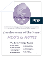 Development of The Heart 'Mcq's and Note '