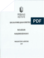 RPS Matkul Manajemen Keuangan II (Irawati Junaeni) PDF