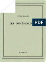 Segalen Victor - Les Immemoriaux PDF