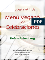 Menu Vegano de Celebraciones 1