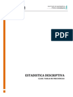 Tablas de Frecuencias PDF