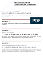 Ejemplos de Aplicación - Programacion Funcional