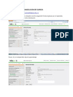 Procedimiento Proceso de Cancelación de Cursos