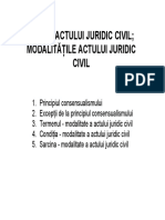 10 Forma Actului Juridic Civil Modalitatile