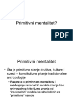 Primitivni Mentalitetr