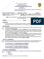 Guía de Trabajo #2 Química 9no 2do Periodo Doc Jorge Campo PDF