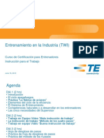 TWI Certificacion para Entrenador JI-Staff