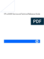 HP xw8400 Service and Technical Reference Guide