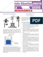 Termodinámica para Quinto Grado de Secundaria