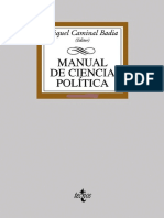 Caminal, Miquel (2005).- Manual de Ciencia Política