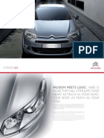 Citroen C5 MK 3 Brochure 2 PDF