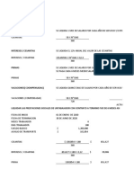 Actividad de Liquidación de Prestaciones Sociales