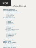 Webfpga Docs Table of Contents Chapter 1 - Webfpga Quick Start Guides