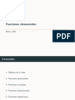 Diferentes Tipos de Funciones