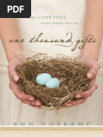 Download One Thousand Gifts by Ann Voskamp Excerpt by Zondervan SN46474858 doc pdf
