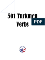 501 Turkmen Verbs