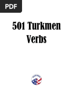 501 Turkmen Verbs