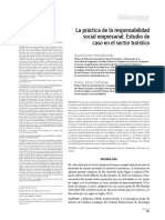 Innovar: La Práctica de La Responsabilidad Social Empresarial. Estudio de Caso en El Sector Turístico