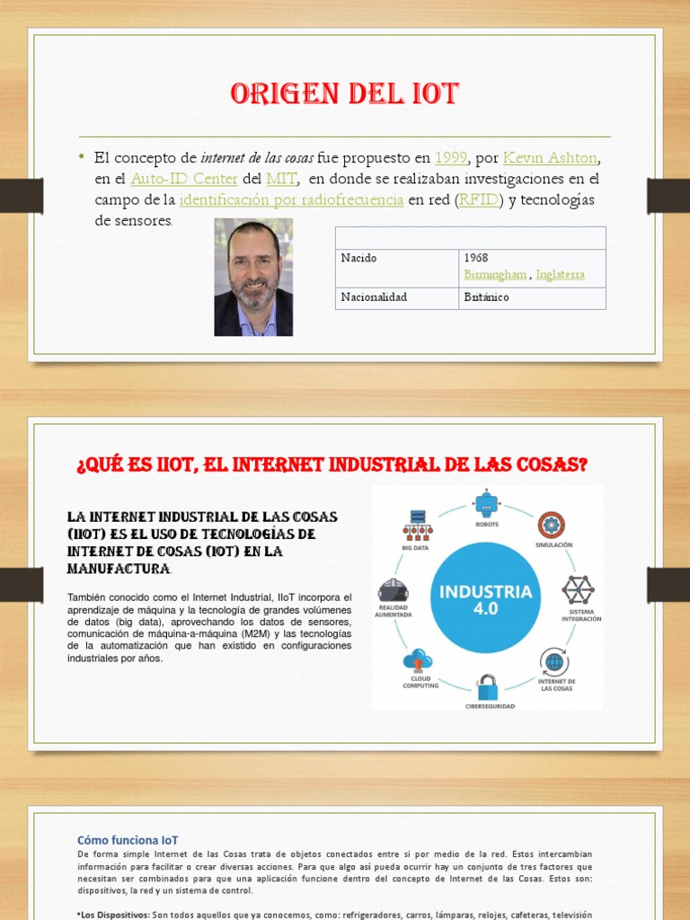 Introducción al IoT e IIoT | PDF | Internet de las Cosas | Internet