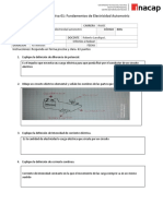 Evaluación Formativa 01 Fundamentos de Electricidad 2020