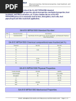 C15 Steel Material Properties and Specs | PDF