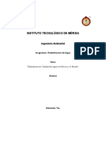 Estandares de Calidad Del Agua en México