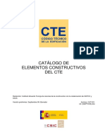 Catalogo de Elementos Constructivos Del CTE
