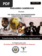 Download Harambe-Cameroon - Elevator Pitch Contest - REPORT by Harambe Cameroon SN46475534 doc pdf
