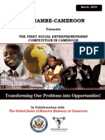 Harambe-Cameroon - Elevator Pitch Contest - REPORT