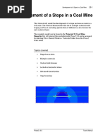 Tutorial 28 Coal Mine Stope