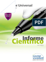 Adhese Universal - Informe Cientifico Vol - 01-2016