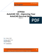 ATP254_Autocad 102 Improving Skills