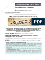 Roteiro História 6° Ano - 25 À 29 de Maio