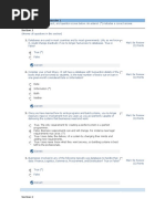 Section 1: Test: Mid Term Exam Semester 1