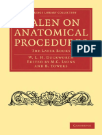 Galen On Anatomical Procedures PDF