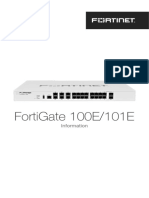 FortiGate 100E 101E Supplement - BSMI