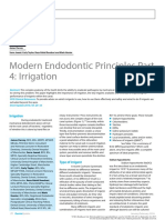 Modern Endodontic Part 4 Irrigation