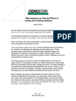 Thermal - Ceramic - Logic - CenoStar - PDF Microspheres PDF