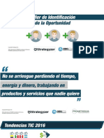 Taller de Identificación de La Oportunidad