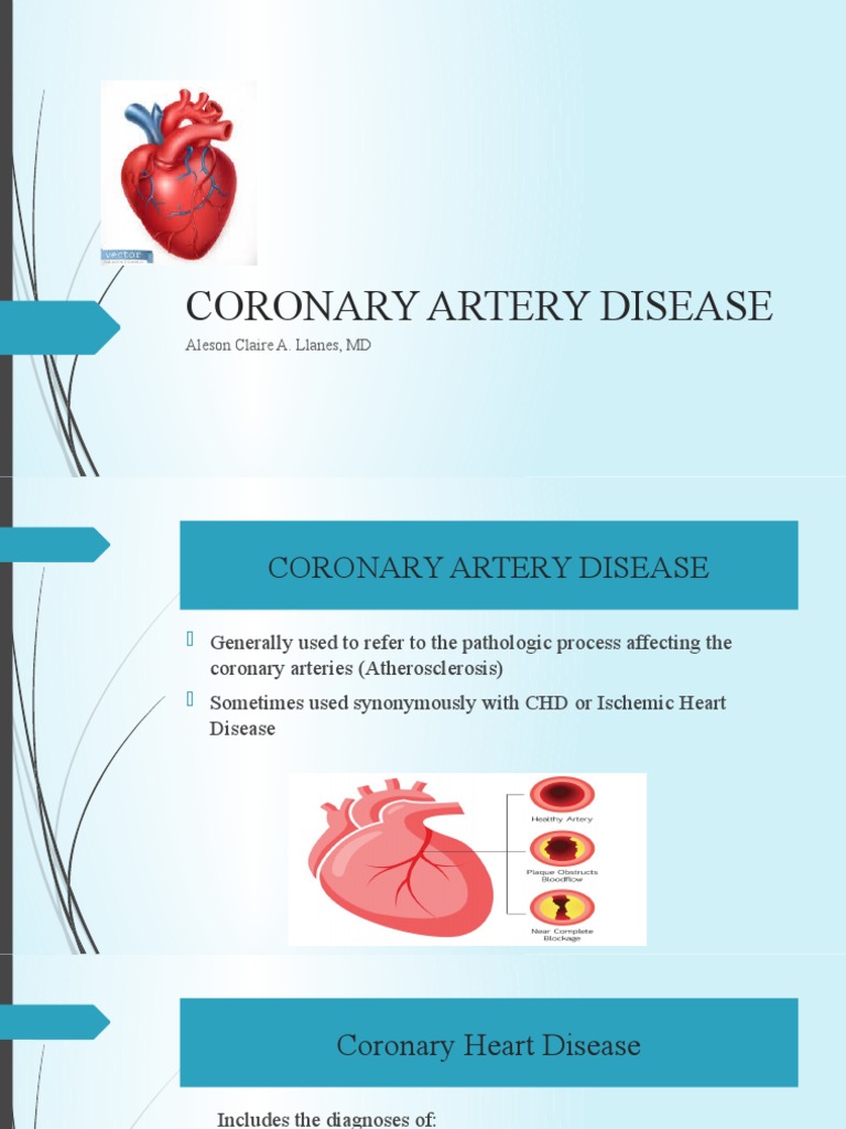 Overview of Coronary Artery Disease | PDF | Myocardial Infarction ...
